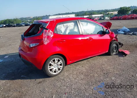 2014 Mazda Mazda2 Sport from USA, damaged, VIN JM1DE1KY9E0177844